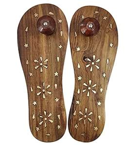 Buy SwuD Wooden Flower Design khadau for Temple Decoration | Khadau ...