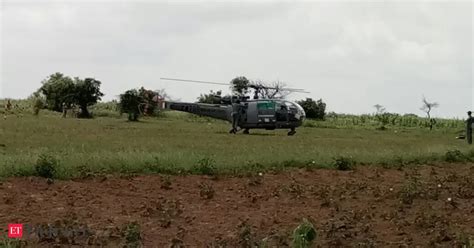 Indian Air Force: Chetak helicopter makes emergency landing after ...