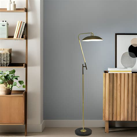 Hdc Modern Marble Floor Lamp Living Room Bedside Fishing Deco Lighting