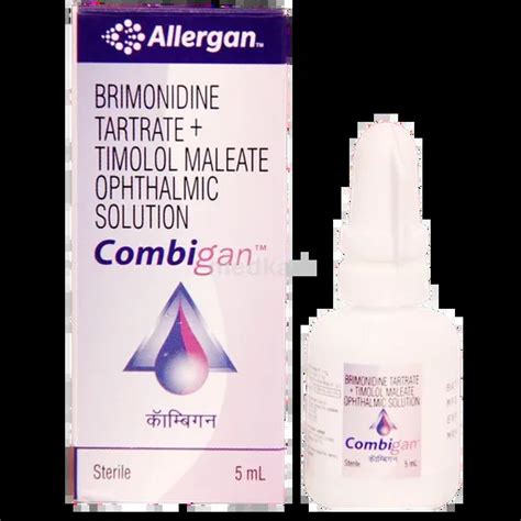 Buy Combigan Eye Drops 5 Ml Online at Best Price | Medkart