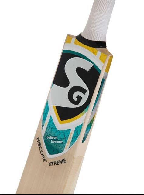 SG Hiscore Xtreme Premium English Willow Cricket bat - Short Handle ...