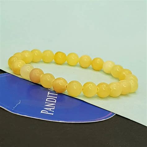 Yellow Calcite Bracelet - Boosts Energy - Pandit.com