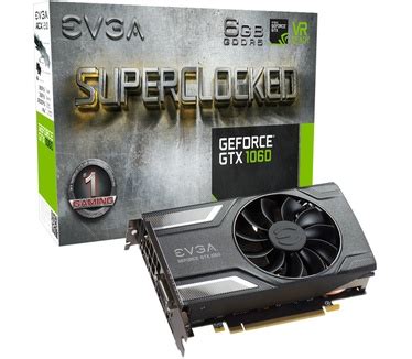 Specificaties van EVGA GeForce GTX 1060 SC Gaming 6GB - Tweakers