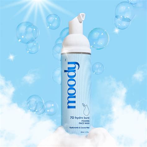 Hydro Burst Foaming Face Wash with 2% Hyaluronic Acid – Moody Store