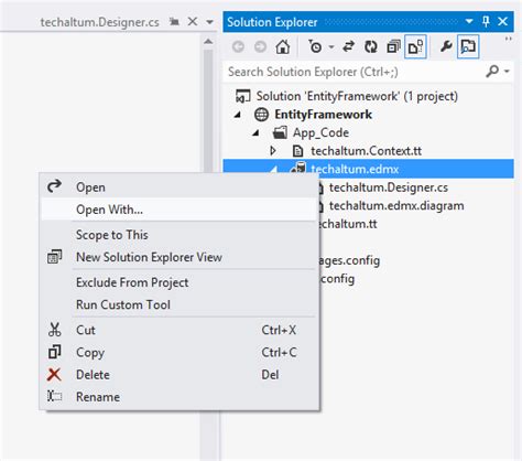 Image result for How to Add Table in Edmx Manually
