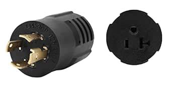 ONETAK NEMA L14-30P to 5-15R 5-20R Compact 120V/240V 30 Amp Twist Lock ...
