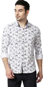 KILLER Men Printed Casual White Shirt - Buy KILLER Men Printed Casual ...