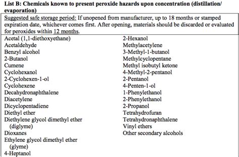 Image result for Peroxide Examples