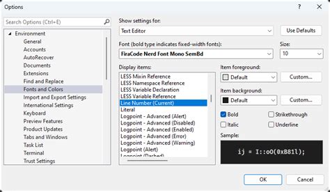 Image result for Visual Studio SQL Font