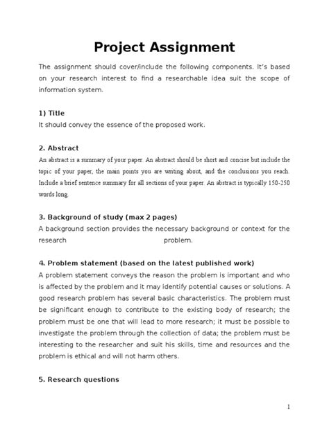 Image result for Project Assignment Paper