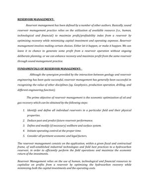 1531401612180 1 - Notes - Unit-I Water Flooding Water flooding is a ...