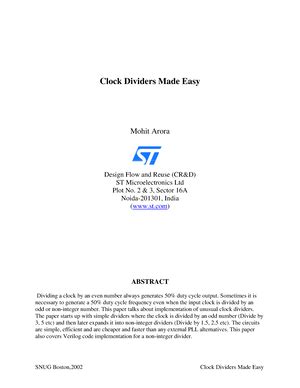 Tutorial sheet 2 - UEC 612 Digital System Design Tutorial Sheet Convert ...