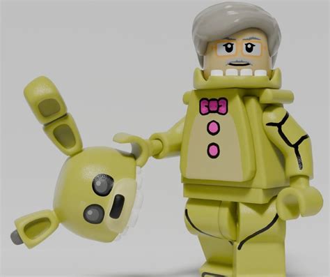Image result for Spring Trap LEGO F-NaF