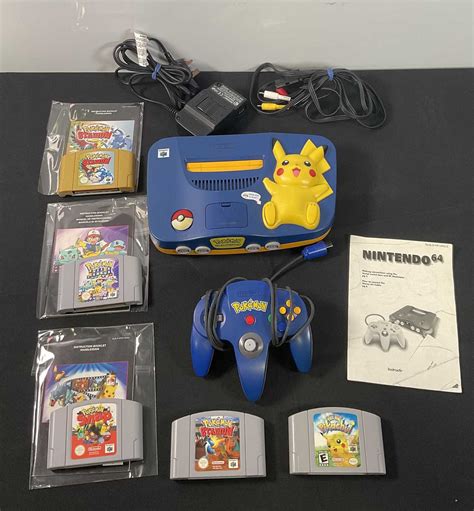 Lot 452 - NINTENDO 64 (N64) - A POKÉMON PIKACHU