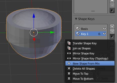 Image result for Blender Shape Key Control