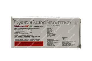 Ultigest Sr 200 Tablet 10: Uses, Side Effects, Price & Substitutes