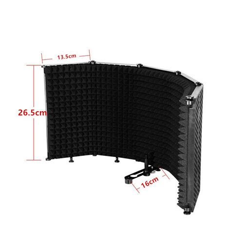 Adjustable Microphone Shield Isolation Screen Filt... – Grandado