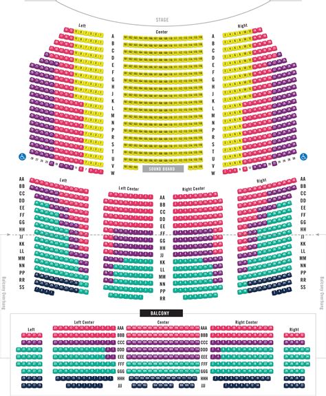 Seating Charts | The Paramount Theatre - Aurora, IL