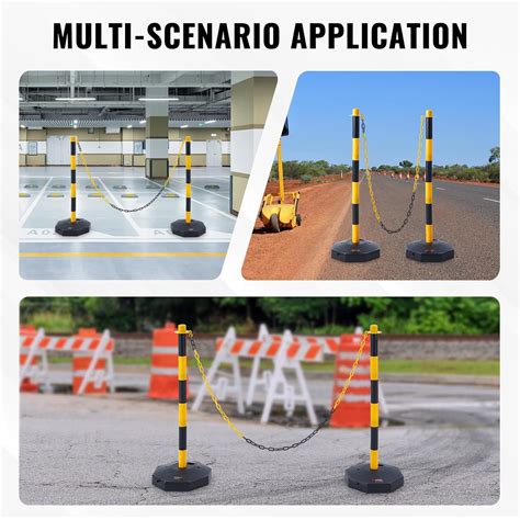 VEVOR Adjustable Traffic Delineator Post Cones, 2 India | Ubuy