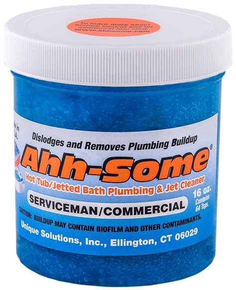 AHHSOME 16oz Hot Tub Cleaner Commercial Size - The Hot Tub Superstore ...