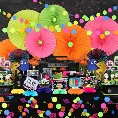 Buy OSNIE 12Pcs 1980s Honeycomb Centerpieces Table Topper Hip Hop Party ...