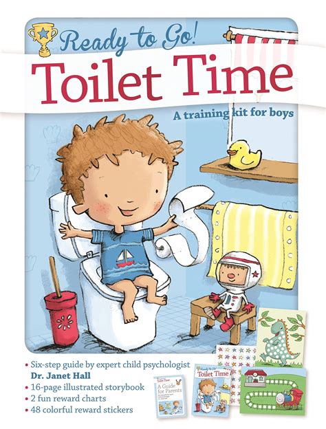 Snapklik.com : Toilet Time: A Training Kit For Boys: Potty Training For ...