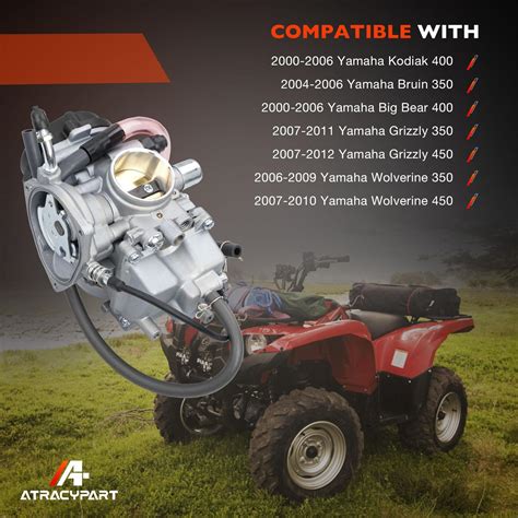 Big Bear Carb Replacement Anxingo Carburetor Replacement For Yamaha ...