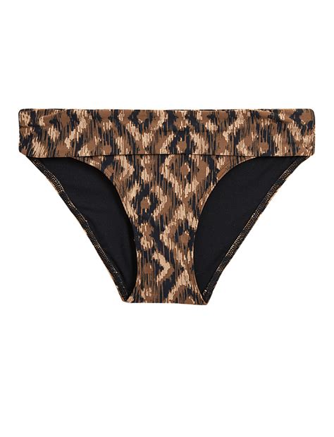 Buy Tummy Control Printed Bikini Bottoms at Marks & Spencer