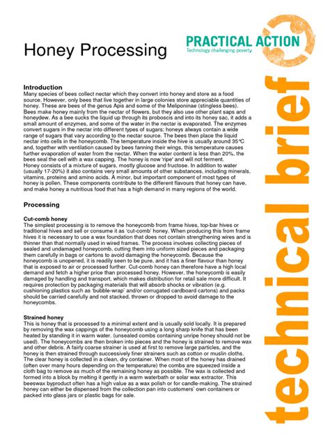 Image result for Basic Honey Processing