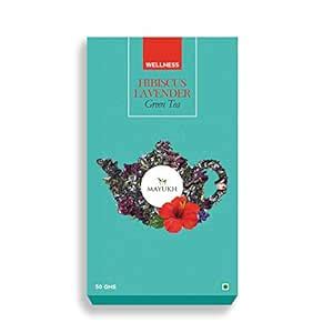 Mayukh - Hibiscus Lavender Green Tea | Whole Leaf Tea | Hibiscus ...