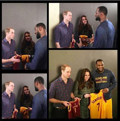 Kate Middleton and Prince William Meet US Royal LeBron James on Last ...