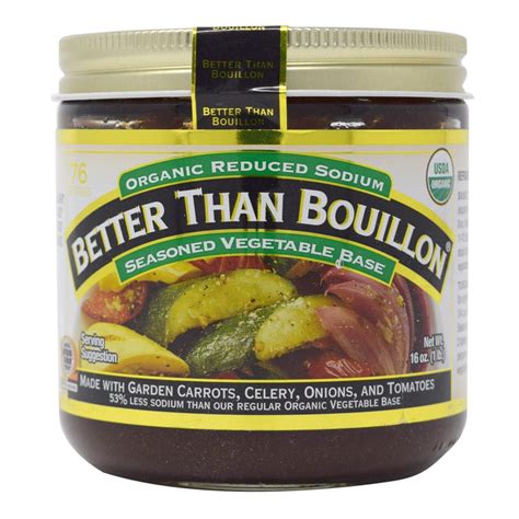 ORGANIC BETTER THAN BOUILLON VEGETABLE BASE 16 OZ - $5.99 at Costco