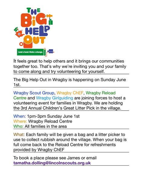 Wragby Big Help Out Big Litter Pick!, Middle Rasen, Lincolnshire ...