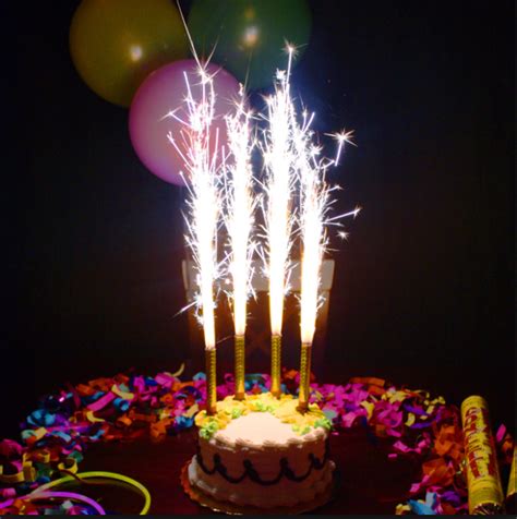 Champagne bottle sparklers, birthday cake candle, sparklers for bottles