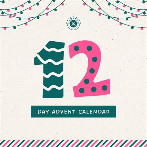Gluten Free 12 Day Advent Calendar By GluFree