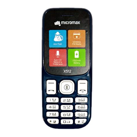 Micromax X512 Anniversary Edition 1750 mAh, Torch Blink on Call, Auto ...