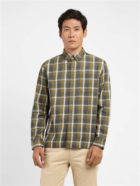 Men's Checkered Slim Fit Shirt – Levis India Store
