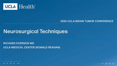 2024 UCLA Brain Tumor Conference - May 10th & 11th
