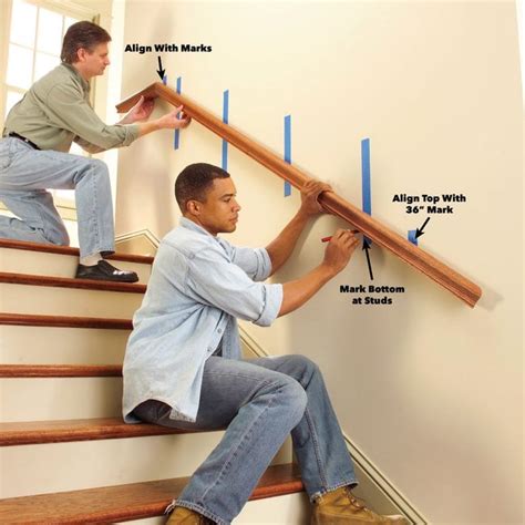 Install a New Stair Handrail (DIY)