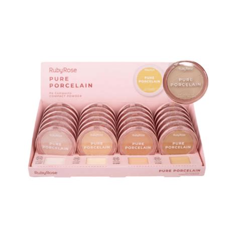 Pó Compacto Pure Porcelain Ruby Rose HB-M401-G1 | SHEIN Brasil