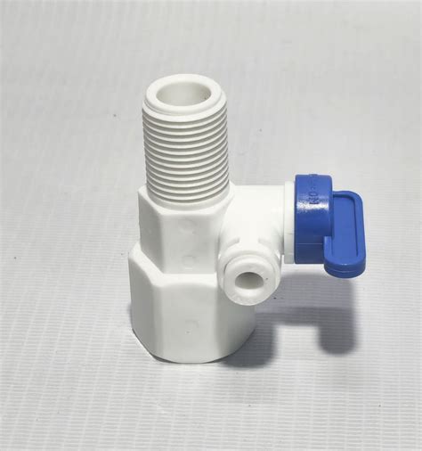 R.O. Connection Nipple With Valve | RO Inlet Set for RO water system ...