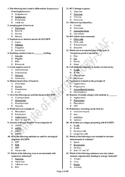 1771940286901 - Microbiology Lecture Notes: Key Concepts and Tests ...