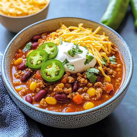 Healthy Turkey Chili