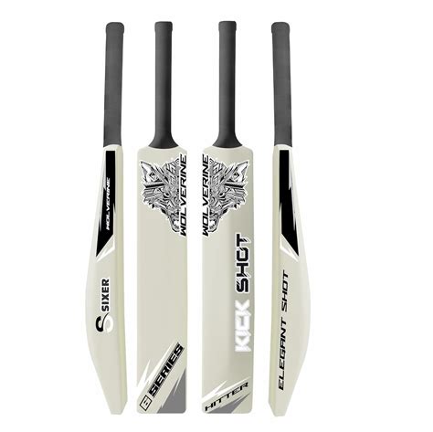 Sixer Kick Shot Heavy Duty Plastic Cricket Bat,Full Size (34” X 4.5 ...