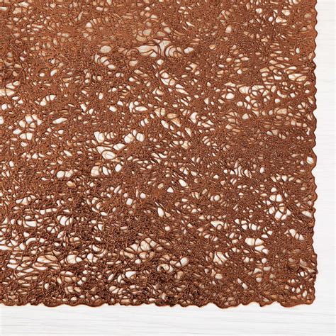 Buy Cinder Shimmer PVC Laser Die-Cut Placemat from Home Centre at just ...