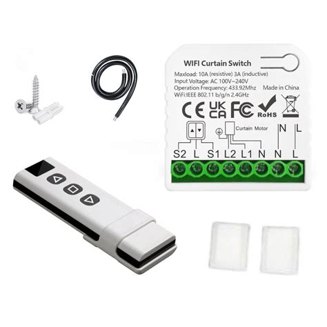 Buy WiFi Electric Curtain Controller Module – Voice & Remote Operated