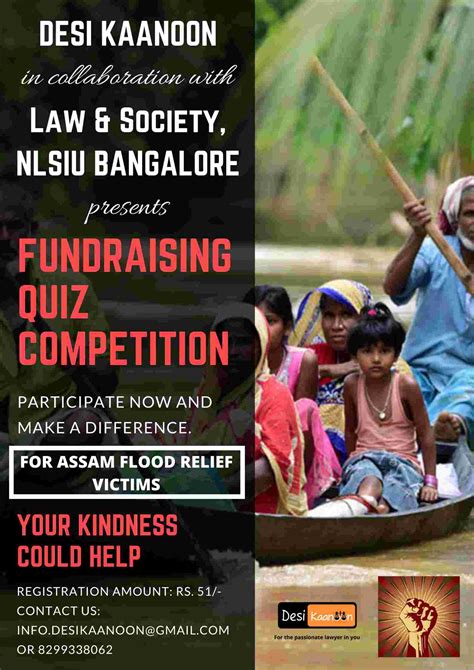 Desi Kaanoon Presents 'Fundraising Quiz Competition' In Collaboration ...