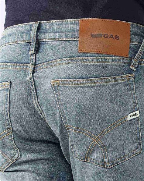 Albert Slim Fit Mid Rise Mid Distress Light Wash Blue Jeans