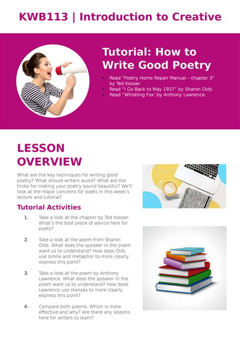 Image result for Writing Poetry Tutorial