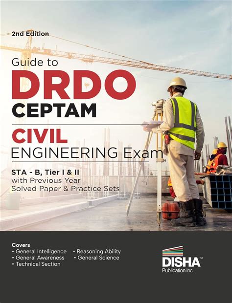 Buy Guide to DRDO CEPTAM Civil Engineering Exam STA - B, Tier I & II ...
